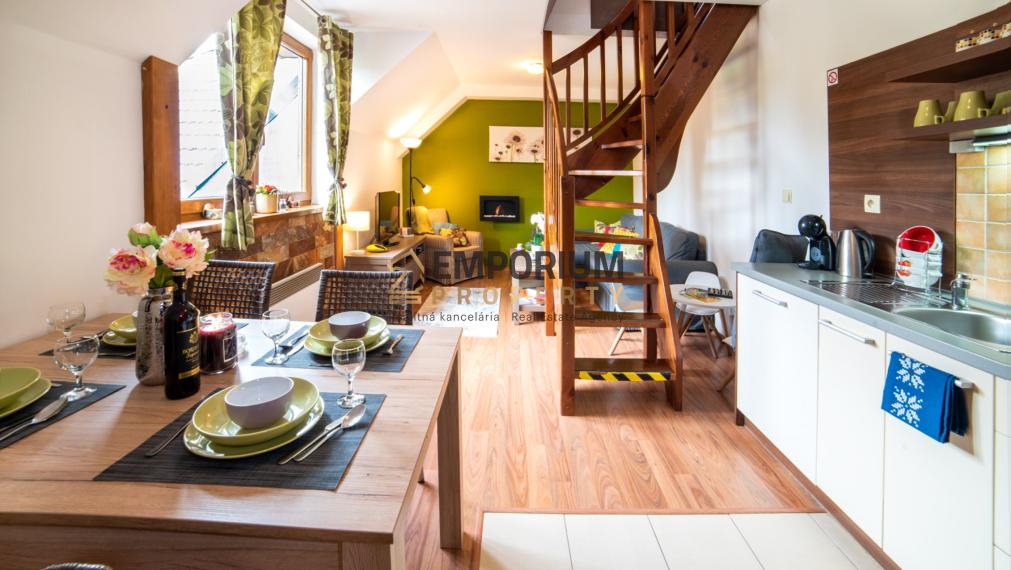 P R E N Á  J O M │ 2i priestranný mezonet pod zjazdovkou v PARK SNOW DONOVALY│3 D