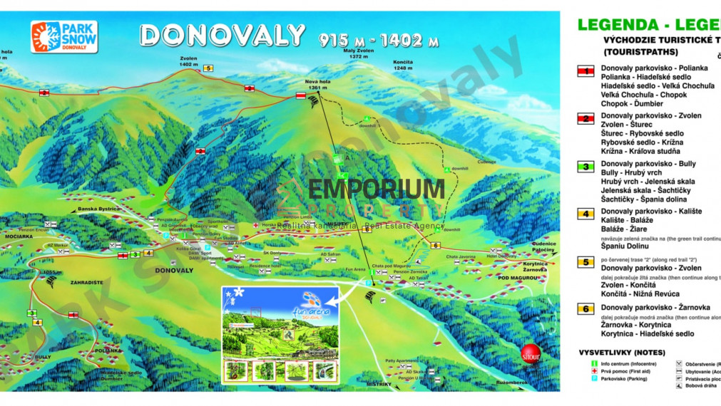 P R E N Á  J O M │ 2i priestranný mezonet pod zjazdovkou v PARK SNOW DONOVALY│3 D