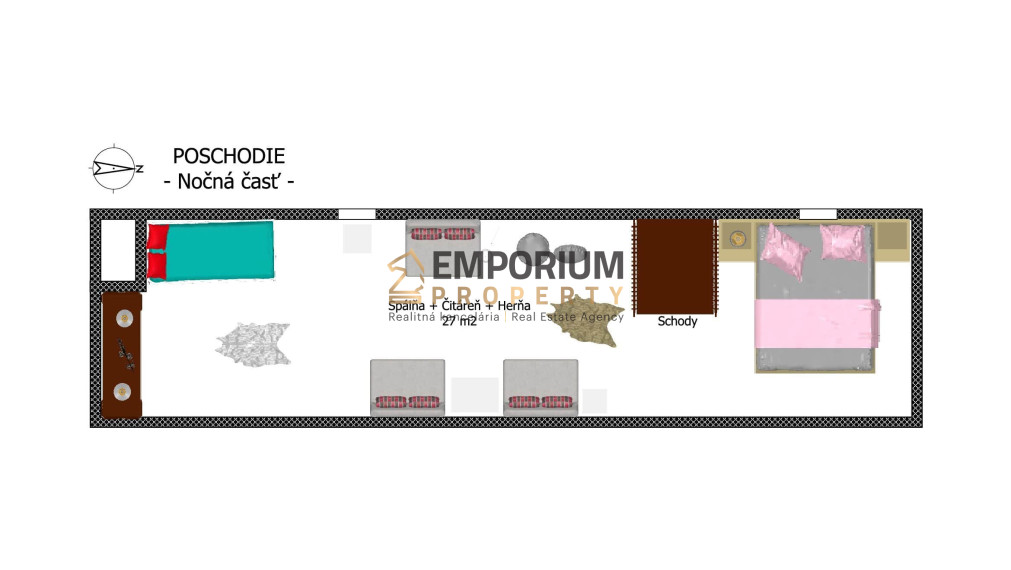 P R E N Á  J O M │ 2i priestranný mezonet pod zjazdovkou v PARK SNOW DONOVALY│3 D