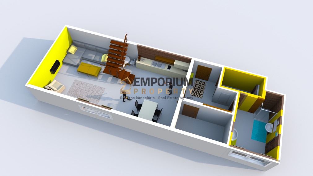 P R E N Á  J O M │ 2i priestranný mezonet pod zjazdovkou v PARK SNOW DONOVALY│3 D