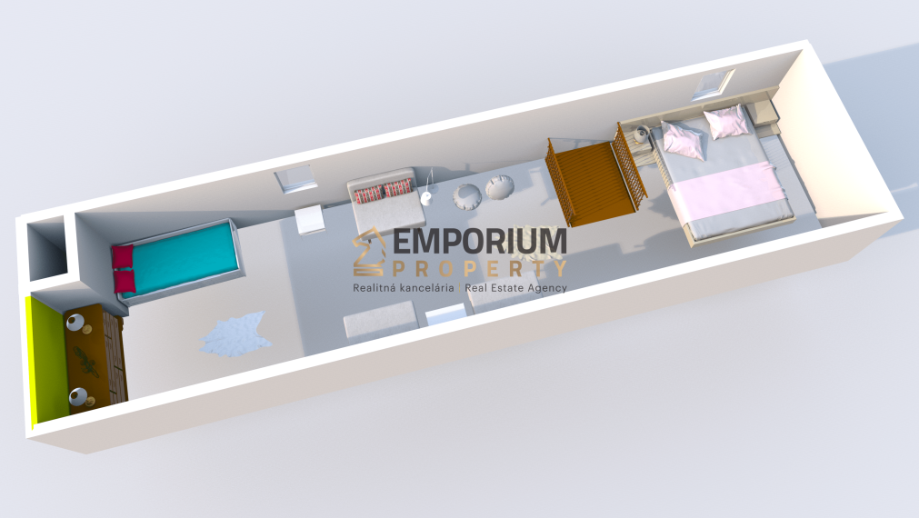 P R E N Á  J O M │ 2i priestranný mezonet pod zjazdovkou v PARK SNOW DONOVALY│3 D