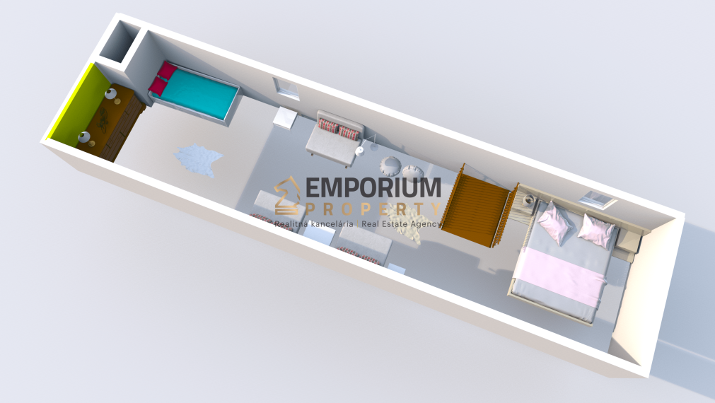 P R E N Á  J O M │ 2i priestranný mezonet pod zjazdovkou v PARK SNOW DONOVALY│3 D