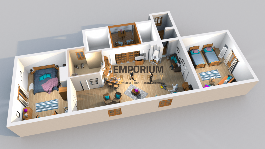 P R E N Á J O M │Priestranná rázovitá chalupa prevoňaná tradíciou v centre B. Štiavnice│3 D