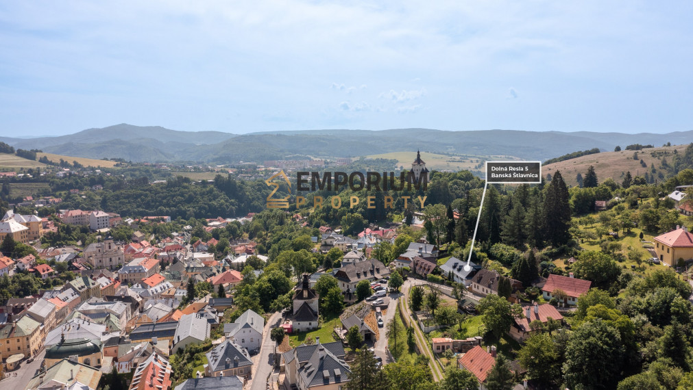 P R E N Á J O M │Priestranná rázovitá chalupa prevoňaná tradíciou v centre B. Štiavnice│3 D