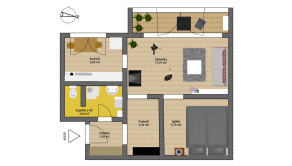 1,5 izbový byt Vrakuňa