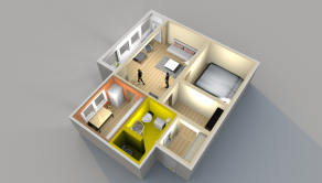 1,5 izbový byt Vrakuňa