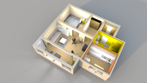 1,5 izbový byt Vrakuňa