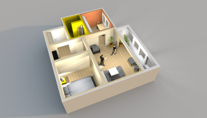 1,5 izbový byt Vrakuňa