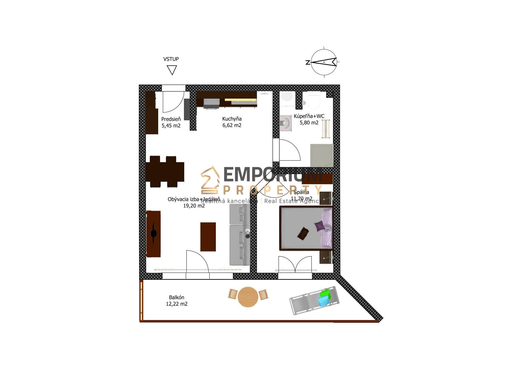 P R E N Á J O M │ 2i apartmán na Táloch s výhľadom na Chopok
